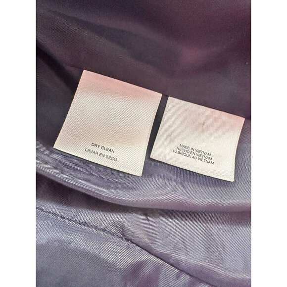 Le Suit Women's Blazer Jacket Size 4 Chambray Blue 3-Buttons Career Officewear‎ - Picture 8 of 9